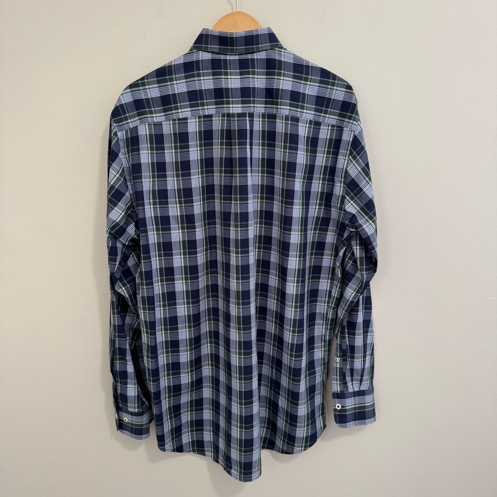 Peter Millar 100% Cotton Plaid Button Down Shirt - Picture 5 of 5